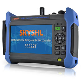 SKYSHL SS322T 1310nm 1490nm 1550nm 850nm 1300nm 1625nm 1650nm SM MM PON OTDR Fiber Tester