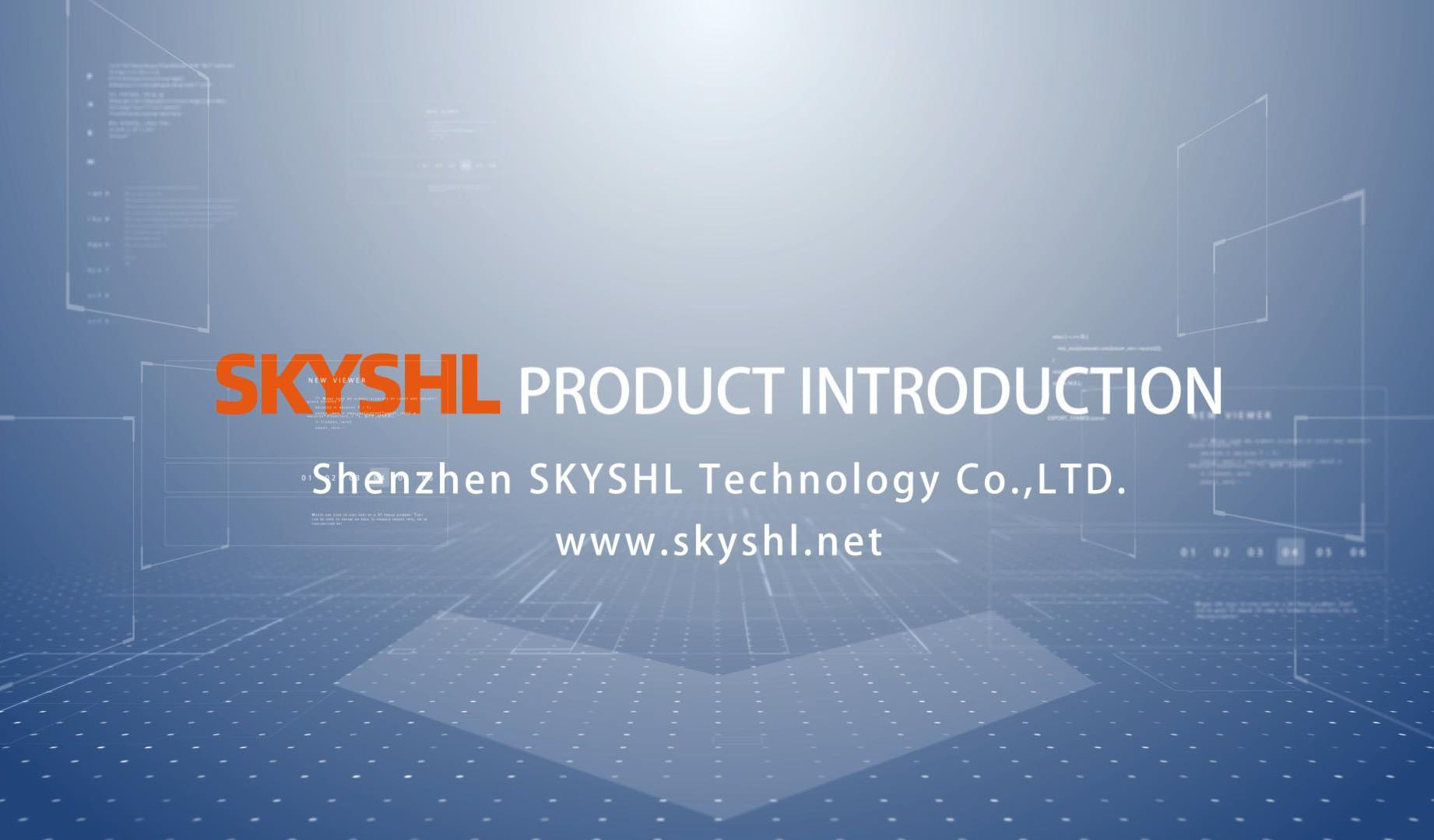 SKYSHL product Introduce Video