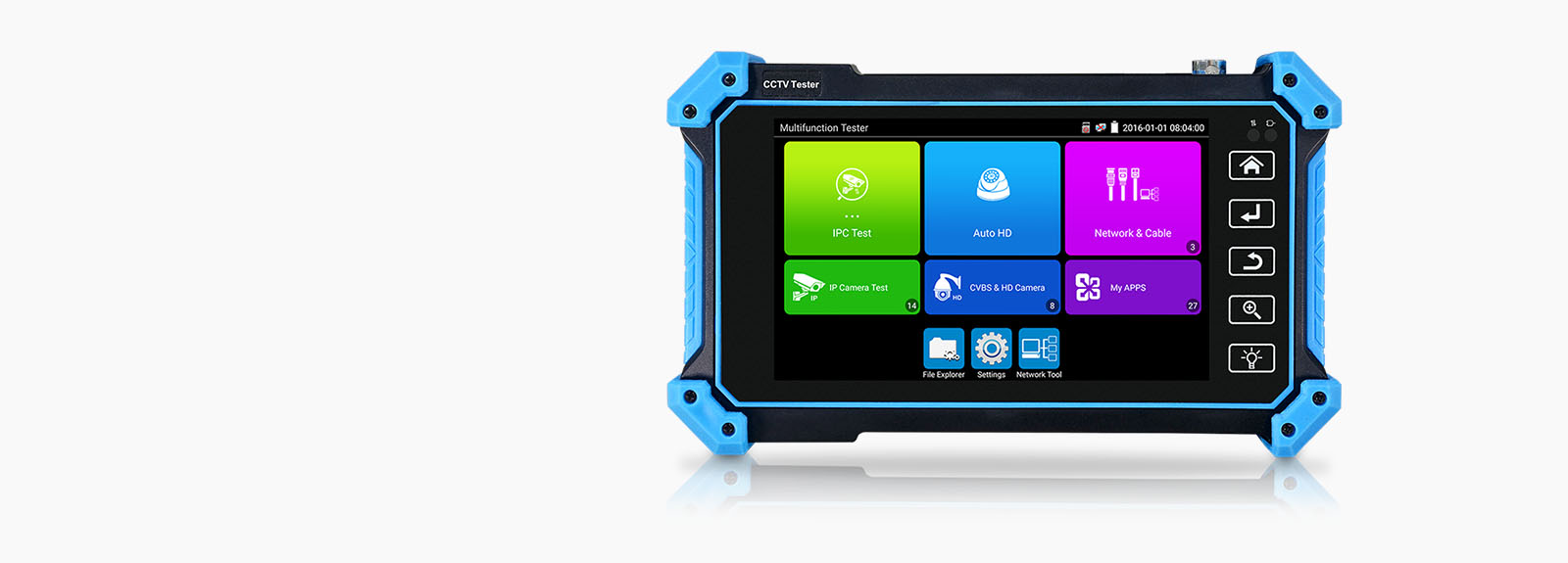 SS351A Series IPS Touch Screen Network Camera Tester / CCTV TESTER