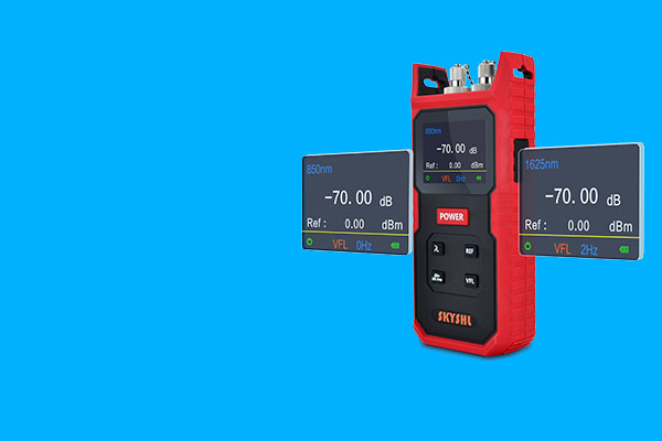 SKYSHL Optical Fiber Power Meter Optical Fiber laser light source