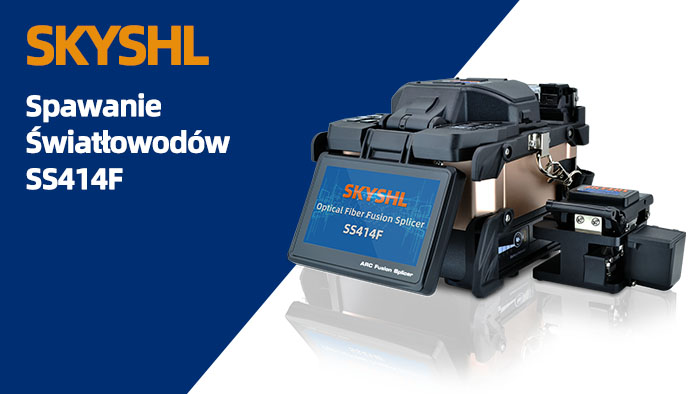SKYSHL SS414F Optical Fiber Fusion Splicer fiber splicing video