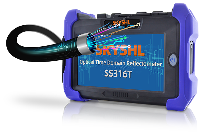 SS316T 850nm 1300nm MM multimode 1310nm 1550nm 1625nm singlemode optical time domain reflectometer otdr tester