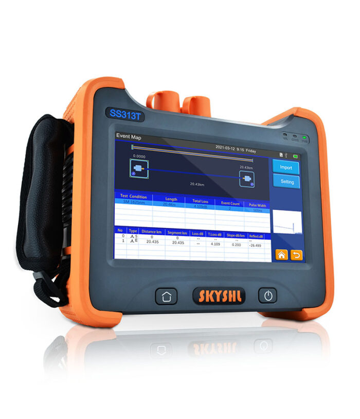 SS313T 1490nm 1625nm 1650nm SM PON optical time domain reflectometer otdr tester