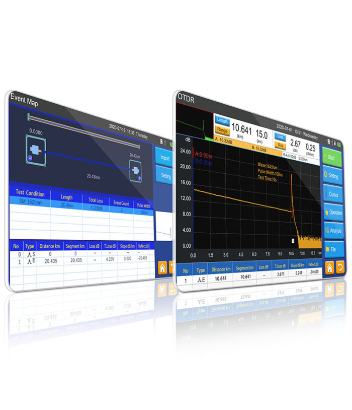 SS313T 1625nm SM PON optical time domain reflectometer otdr tester