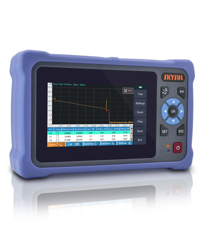 SS304T 1310nm 1550nm optical time domain reflectometer otdr tester