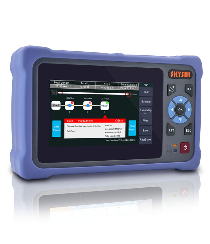 SS304T 1310nm 1550nm optical time domain reflectometer otdr tester