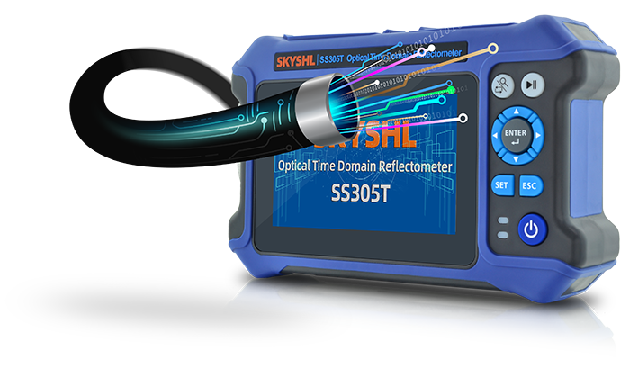 SS305T 1310nm 1550nm 1610nm singlemode optical time domain reflectometer otdr tester