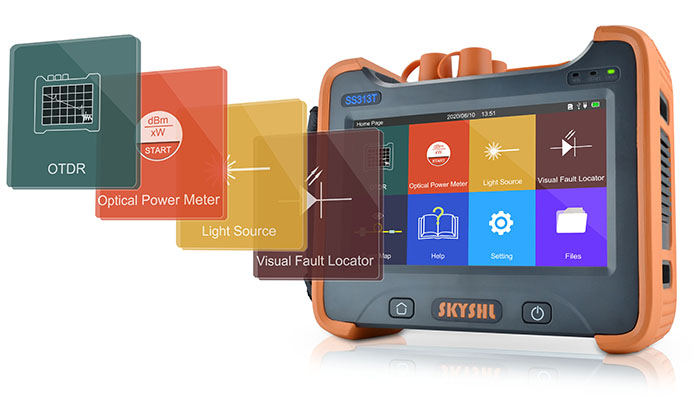 SS313T optical time domain reflectometer otdr tester