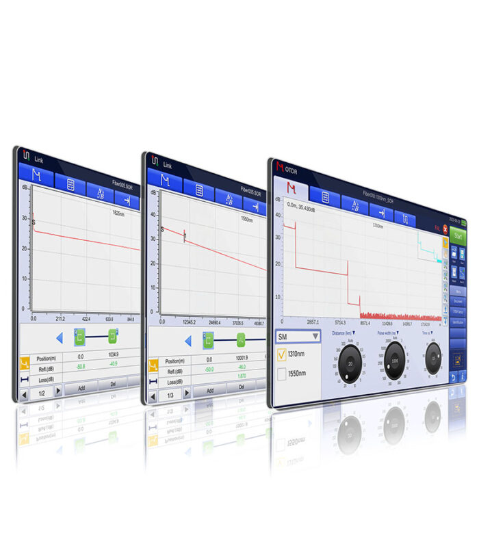 SS316T 1310nm 1550nm 1625nm singlemode optical time domain reflectometer otdr tester