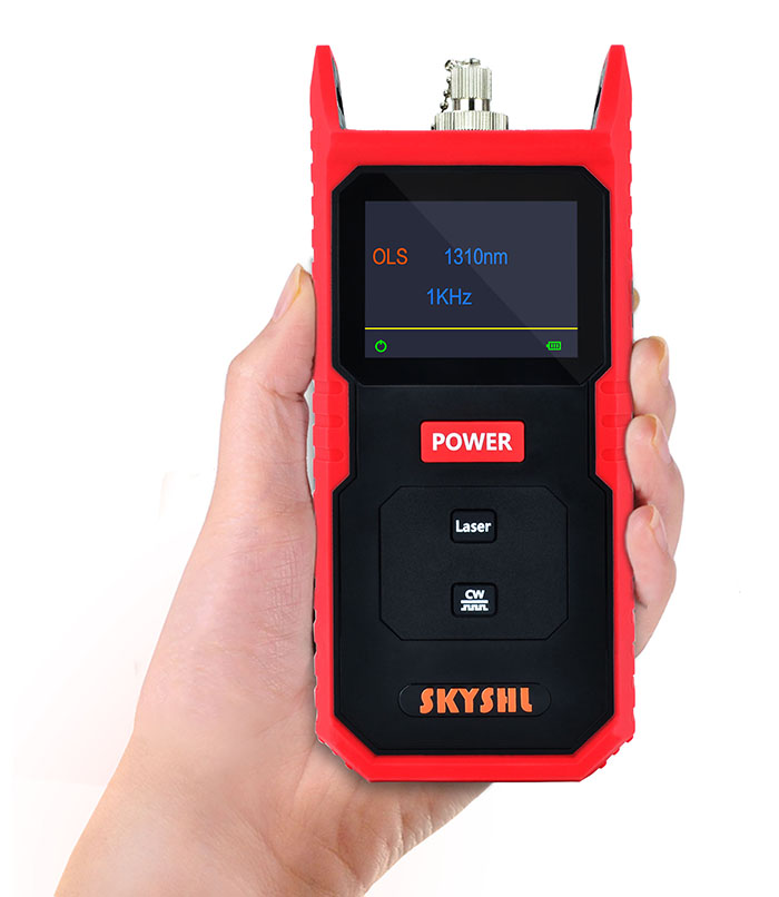 S100S 1310nm 1550nm sm singlemode and 850nm 1300nm mm multimode Optical fiber laser light source