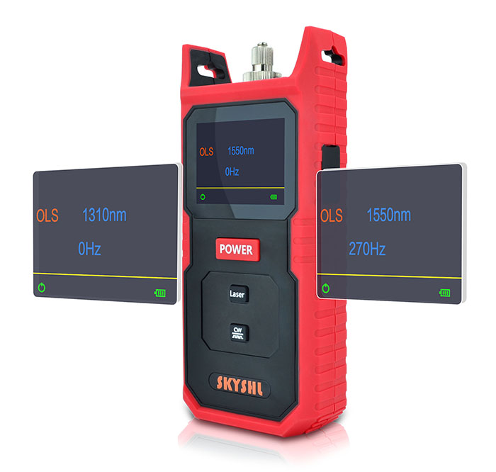 S100S 1310nm 1550nm sm singlemode and 850nm 1300nm mm multimode Optical fiber laser light source