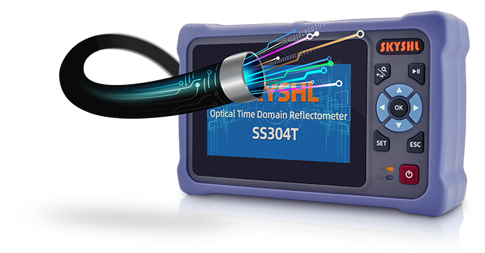 SS304T 1310nm 1550nm optical time domain reflectometer otdr tester