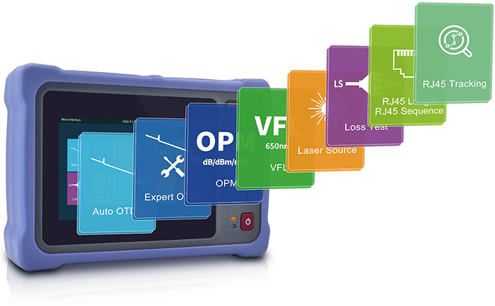 SS304T 1310nm 1550nm optical time domain reflectometer otdr tester
