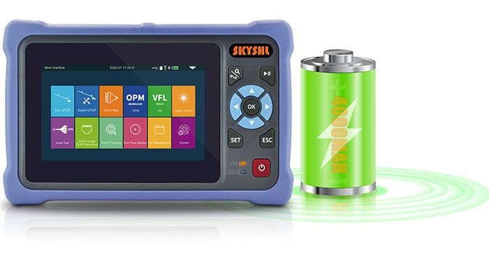 SS304T 1310nm 1550nm optical time domain reflectometer otdr tester