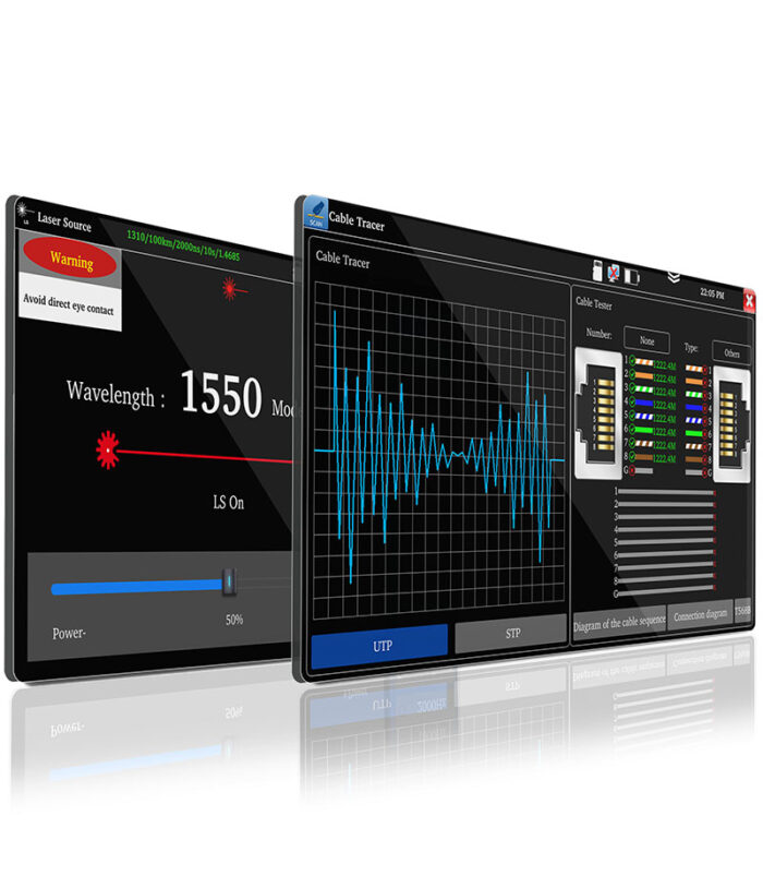 SS306T 1310nm 1550nm 1610nm singlemode optical time domain reflectometer otdr tester