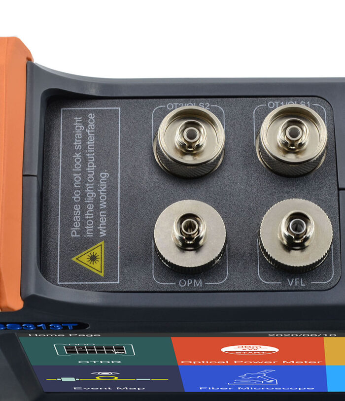 SS313T 850nm 1300nm 1310nm 1550nm 1490nm 1625nm 1650nm SM PON optical time domain reflectometer otdr tester curve
