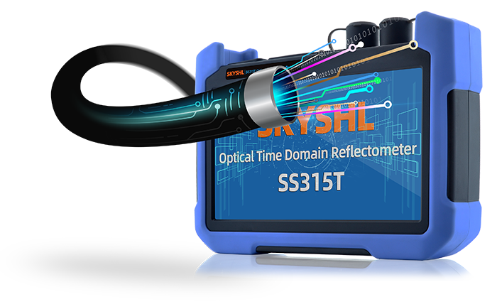 SS313T 1310nm 1550nm 850nm 1300nm mm multimode SM single mode optical time domain reflectometer otdr tester event map