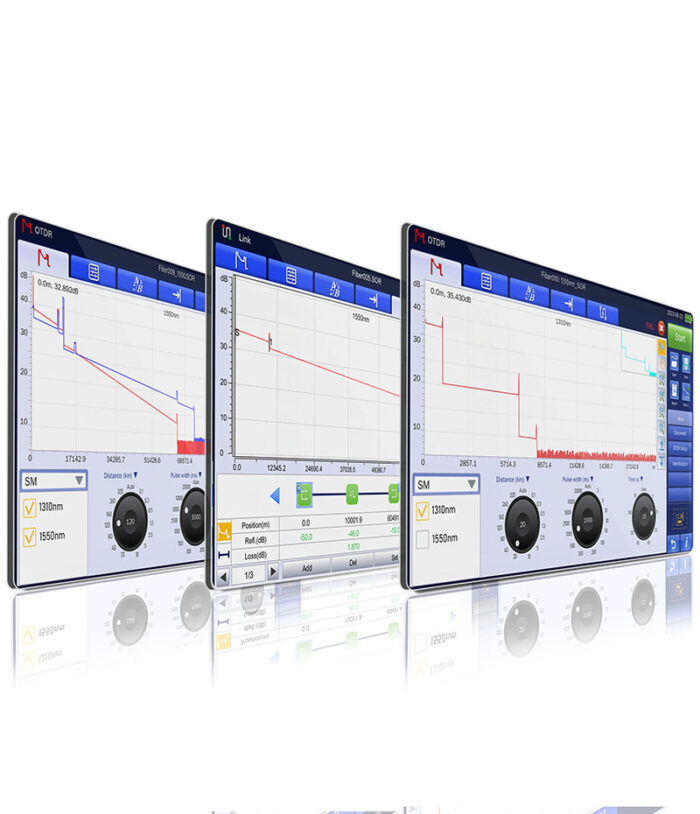 SS316T 1310nm 1550nm 1625nm singlemode optical time domain reflectometer otdr tester