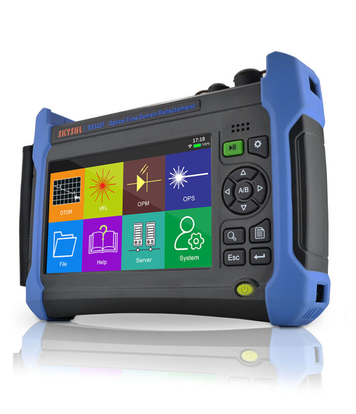 SS322T MM 850nm 1300nm SM 1310nm 1550nm PON 1490nm 1625nm 1650nm multimode SM single mode optical time domain reflectometer otdr tester