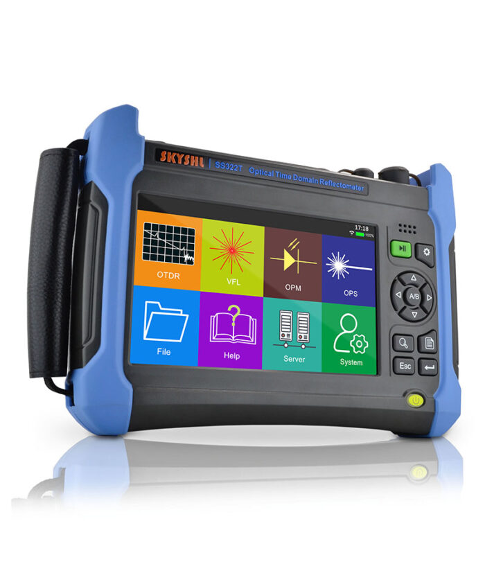 SS322T MM 850nm 1300nm SM 1310nm 1550nm PON 1490nm 1625nm 1650nm multimode SM single mode optical time domain reflectometer otdr tester