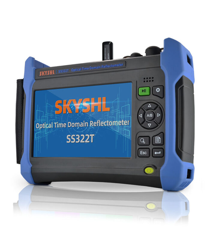 SS322T MM 850nm 1300nm SM 1310nm 1550nm PON 1490nm 1625nm 1650nm multimode SM single mode optical time domain reflectometer otdr tester