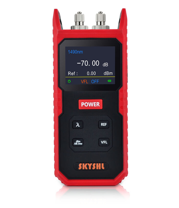 SS101PVA SS101PVC 850nm,1300nm,1310nm,1490nm,1550nm,1625nm Portable Optical Fiber Power Meter