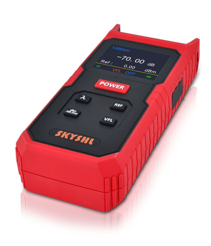 SS101PVA SS101PVC 850nm,1300nm,1310nm,1490nm,1550nm,1625nm Portable Optical Fiber Power Meter