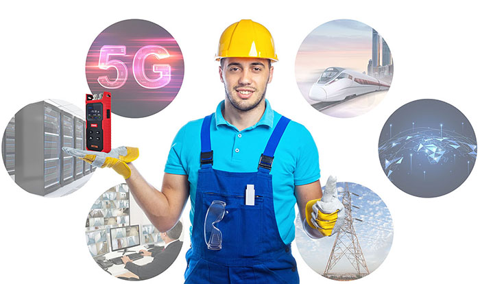 SS101PVA SS101PVC 850nm,1300nm,1310nm,1490nm,1550nm,1625nm Portable Optical Fiber Power Meter