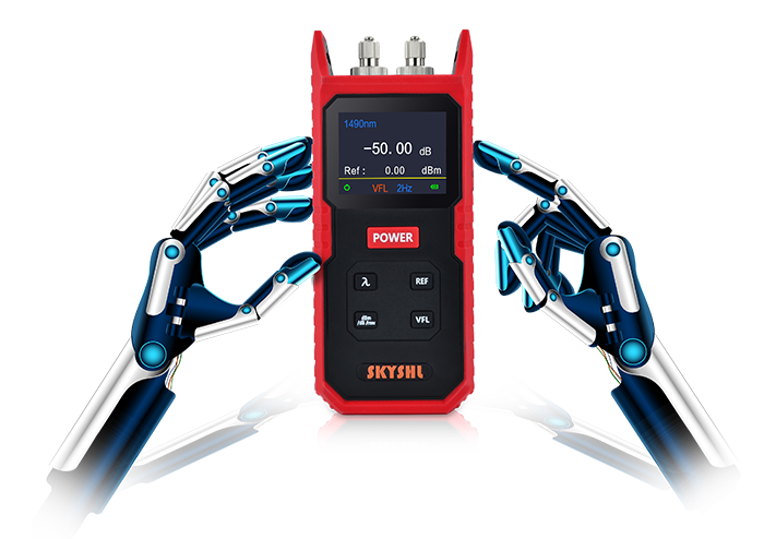 SS101PVA SS101PVC 850nm,1300nm,1310nm,1490nm,1550nm,1625nm Portable Optical Fiber Power Meter