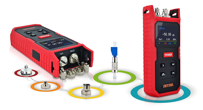 SS101PVA SS101PVC 850nm,1300nm,1310nm,1490nm,1550nm,1625nm Portable Optical Fiber Power Meter