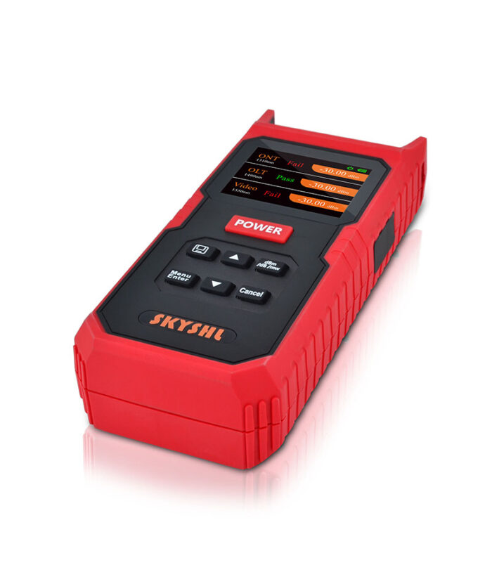 SS102PA SS102PC 1310nm 1490nm 1550nm PON Optical Power Meter with 850nm,1300nm,1310nm,1490nm,1550nm,1625nm Optical Fiber Power Meter OPM