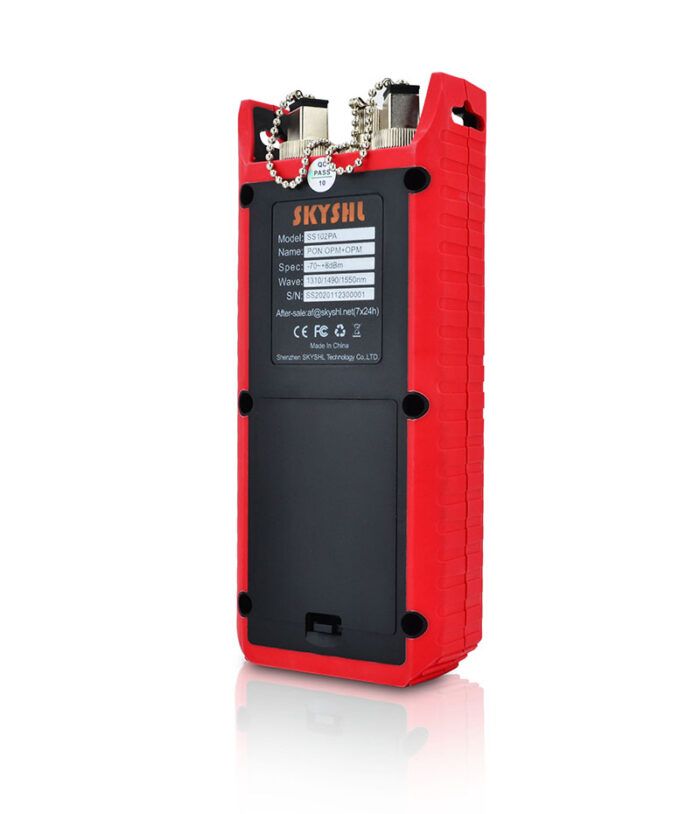 SS102PA SS102PC 1310nm 1490nm 1550nm PON Optical Power Meter with 850nm,1300nm,1310nm,1490nm,1550nm,1625nm Optical Fiber Power Meter OPM