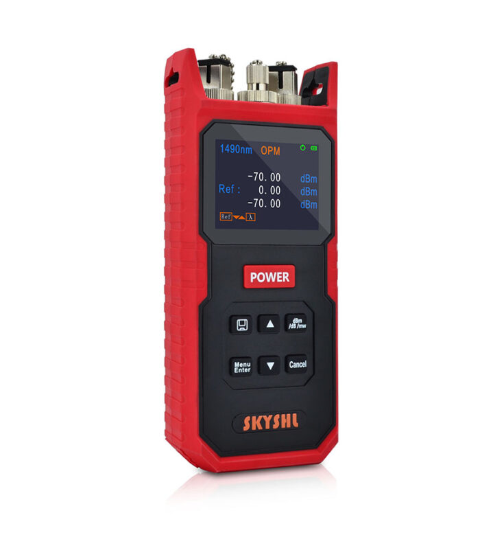 SS102PA SS102PC 1310nm 1490nm 1550nm PON Optical Power Meter with 850nm,1300nm,1310nm,1490nm,1550nm,1625nm Optical Fiber Power Meter OPM