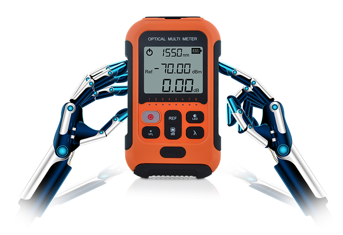 SS103PVA SS103PVC 850nm,980nm,1270nm,1300nm,1310nm,1490nm,1550nm,1577nm,1625nm,1650nm singlemode / SM Multimode / MM Portable Optical Fiber Power Meter