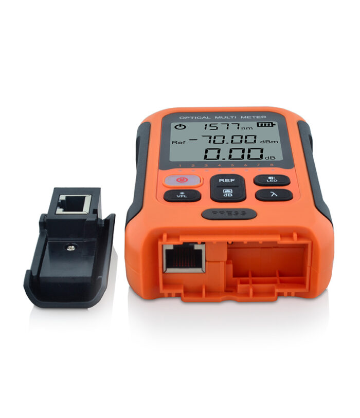 SS103PVA SS103PVC 850nm,980nm,1270nm,1300nm,1310nm,1490nm,1550nm,1577nm,1625nm,1650nm singlemode / SM Multimode / MM Portable Optical Fiber Power Meter