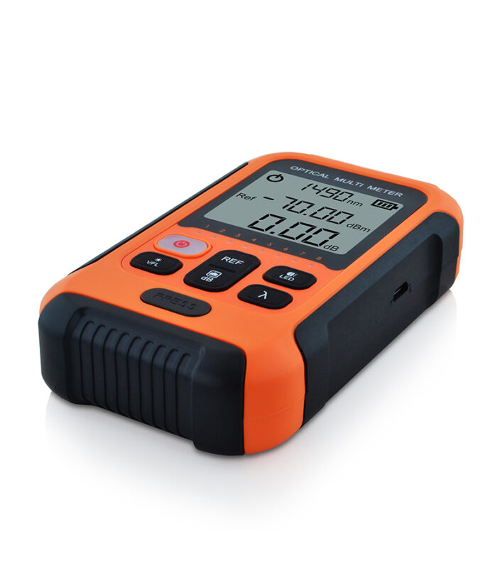 SS103PVA SS103PVC 850nm,980nm,1270nm,1300nm,1310nm,1490nm,1550nm,1577nm,1625nm,1650nm singlemode / SM Multimode / MM Portable Optical Fiber Power Meter