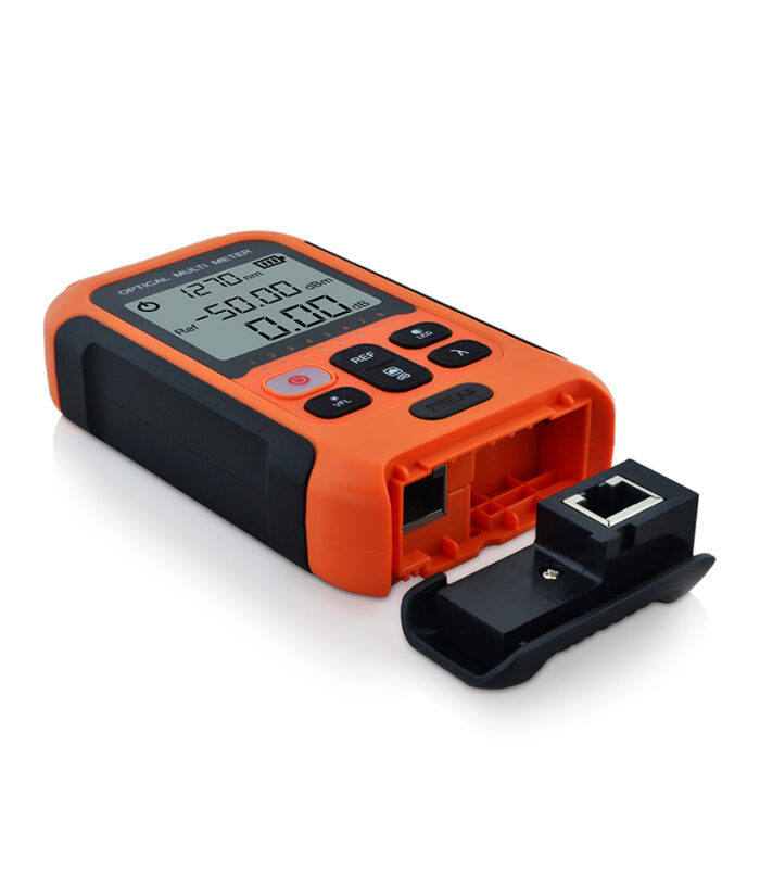 SS103PVA SS103PVC 850nm,980nm,1270nm,1300nm,1310nm,1490nm,1550nm,1577nm,1625nm,1650nm singlemode / SM Multimode / MM Portable Optical Fiber Power Meter