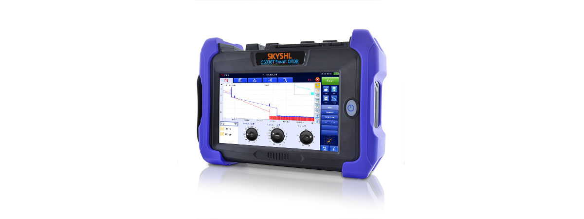 SS316T 1310nm 1550nm 1625nm PON singlemode optical time domain reflectometer otdr tester