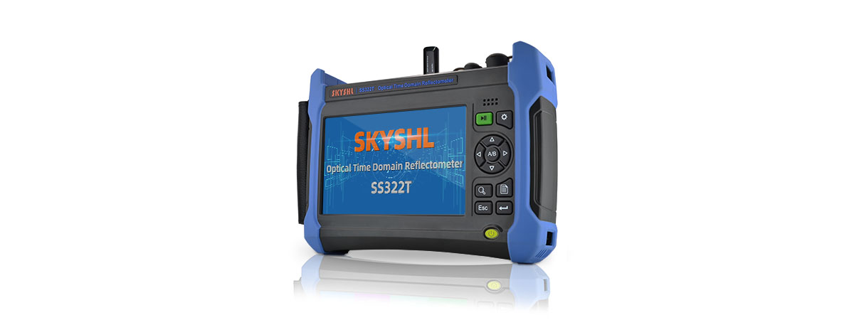SS322T SM 1310nm 1490nm 1550nm 1625nm 1650nm PON SM single mode optical time domain reflectometer otdr tester event map ilom