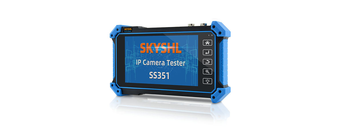 SS351 4K H.265 HD IP Camera CCTV Tester