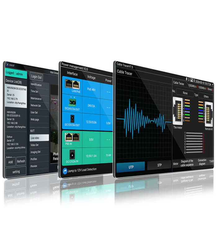 SKYSHL SS351 Series 4K HD IP camera CCTV tester