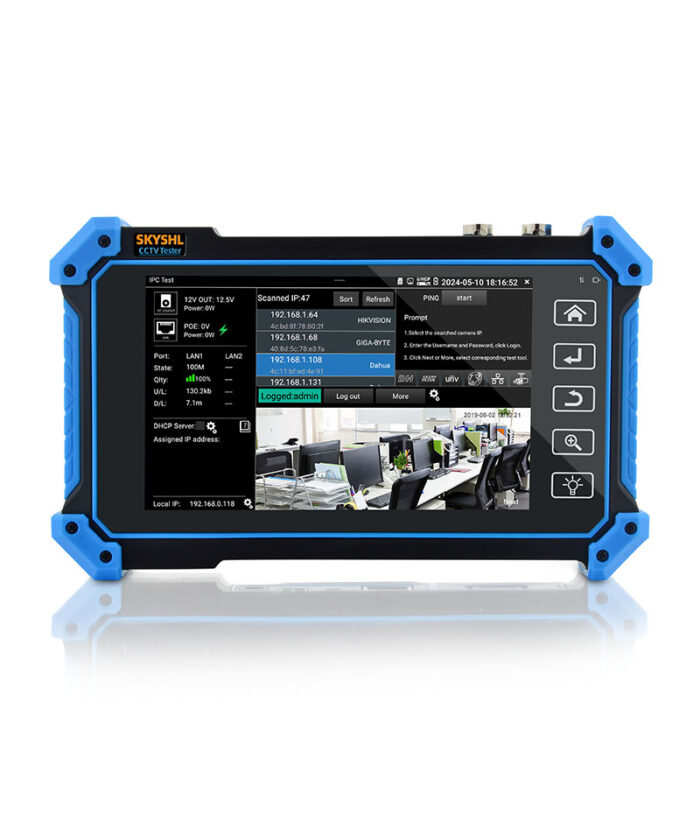 SKYSHL SS351 Series 4K HD IP camera CCTV tester