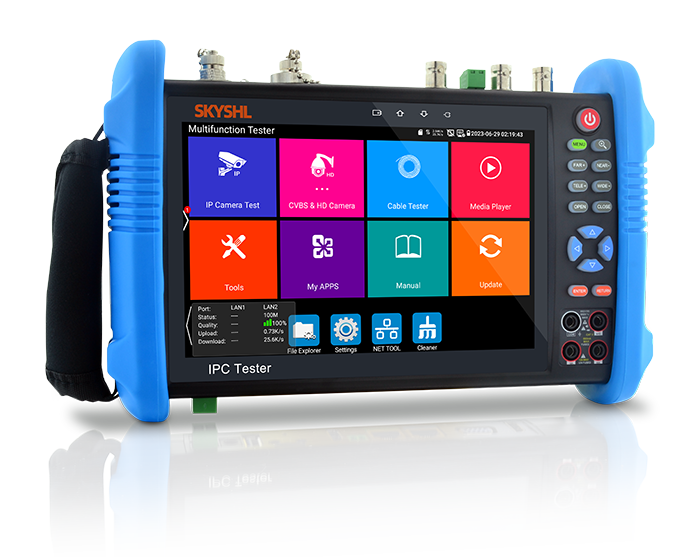SKYSHL SS352 Series 8K H.265 HD IP camera CCTV tester