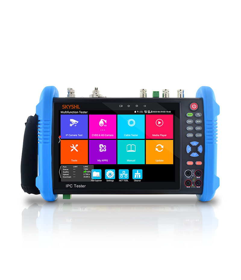 SKYSHL SS352 Series 8K H.265 HD IP camera CCTV tester