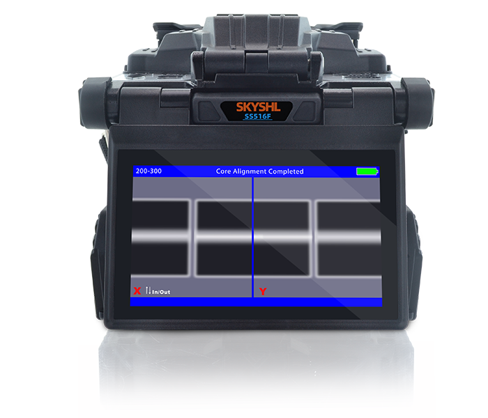 SKYSHL SS516F 200um ~ 500um Large Diameter Optical Fiber Fusion Splicer