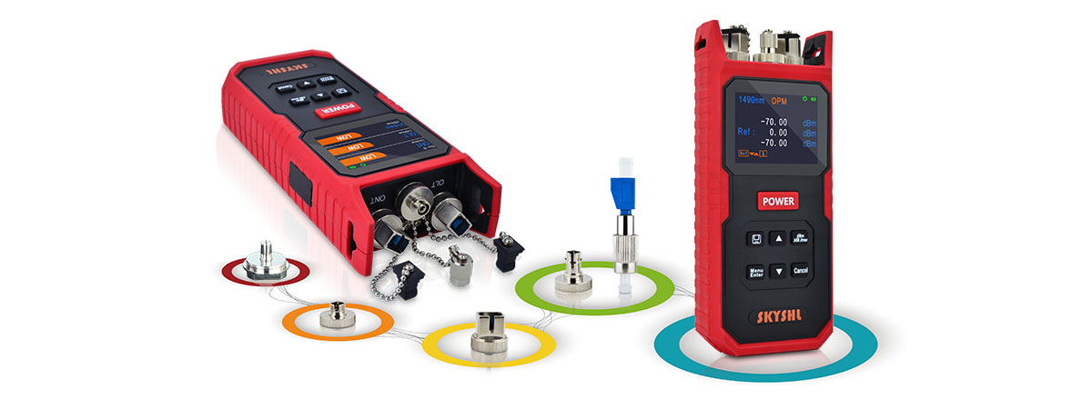 SS102PA SS102PC 1310nm 1490nm 1550nm PON Optical Power Meter with 850nm,1300nm,1310nm,1490nm,1550nm,1625nm Optical Fiber Power Meter OPM